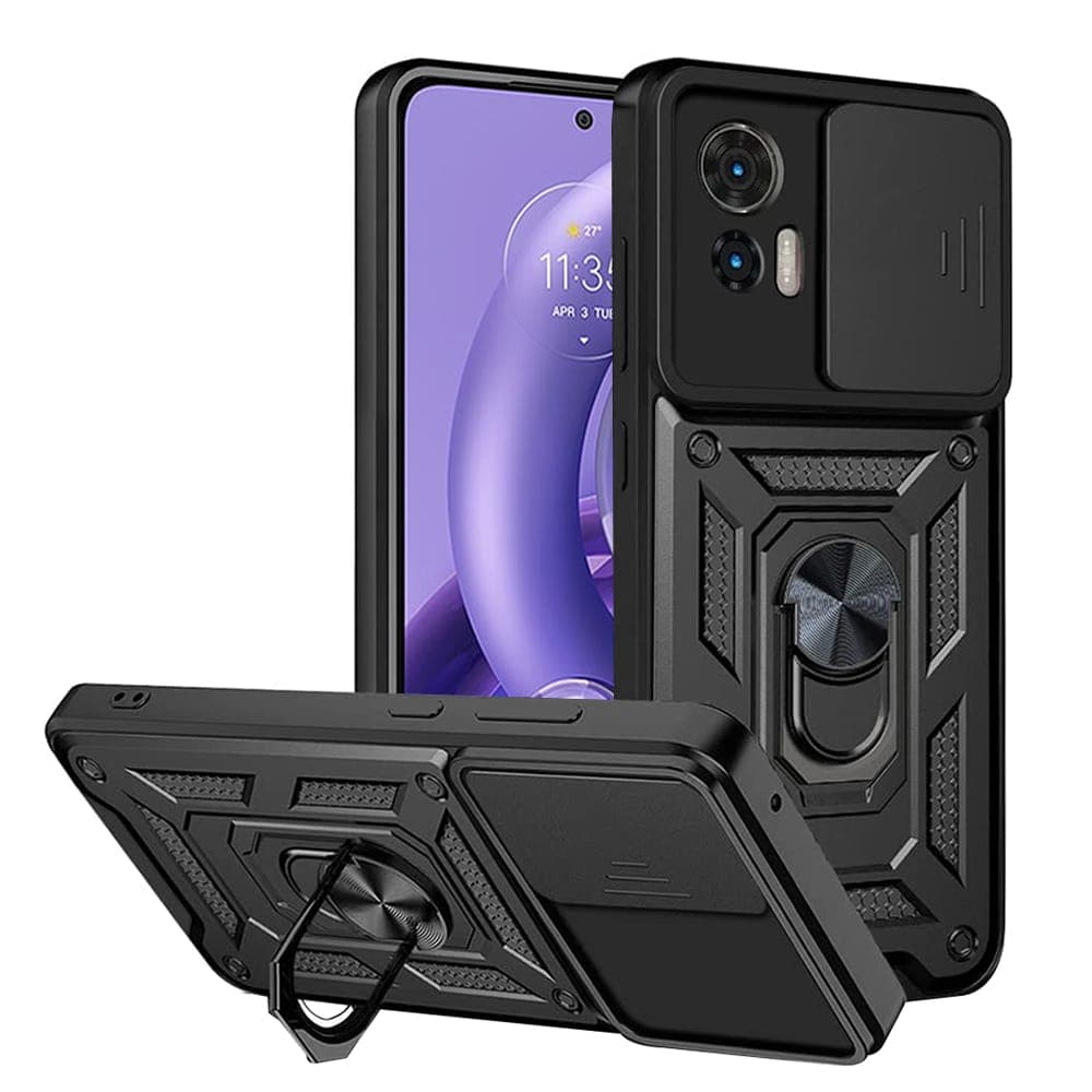 Techsuit CamShield Series - θήκη για Motorola Edge 30 Neo - Μαύρο