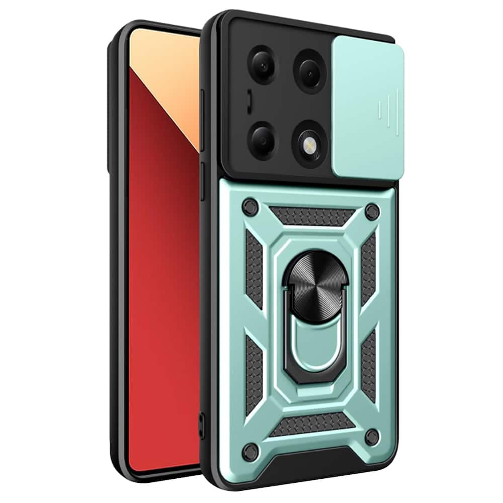 Techsuit CamShield Series - θήκη για Xiaomi Redmi Note 13 Pro / Poco M6 - Πράσινο