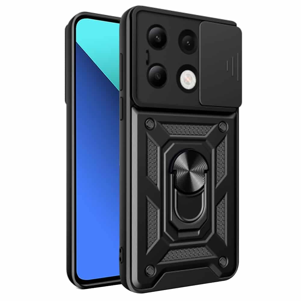 Techsuit CamShield Series - θήκη για Xiaomi Redmi Note 13 4G - Μαύρο