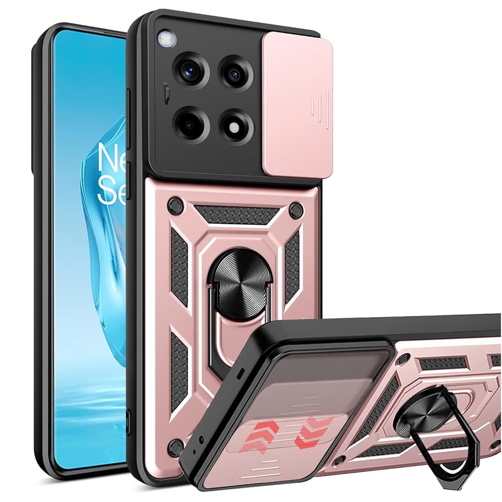 Techsuit CamShield Series - θήκη για Oneplus 12R - Ροζ