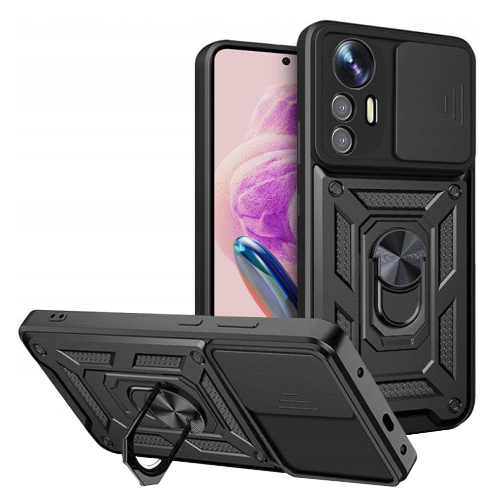 Techsuit CamShield Series - θήκη για Xiaomi Redmi Note 12S - Μαύρο