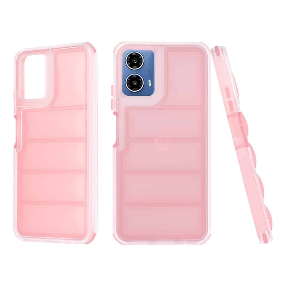 Techsuit Wave Shield - θήκη για Motorola Moto G34 - Ροζ