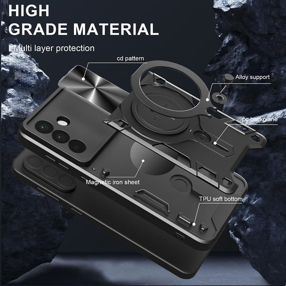 Techsuit CamGuard Pro - θήκη για Oneplus 13R - Πολύχρωμο 5