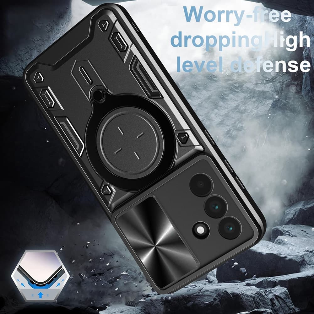 Techsuit CamGuard Pro - θήκη για Oneplus 13R - Πολύχρωμο 3