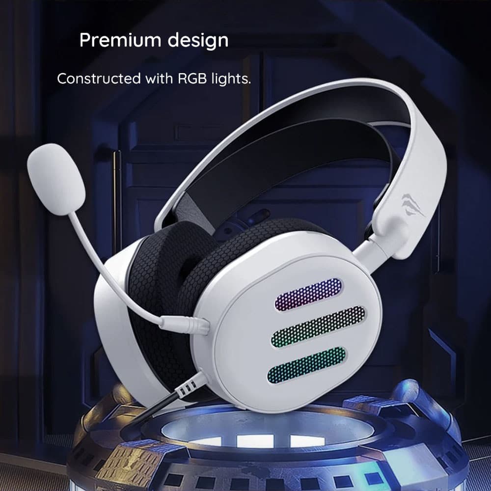 Havit - Gaming Headphones (h2038u) - With Microphone, 50mm Speaker, USB, 2m - Black 3