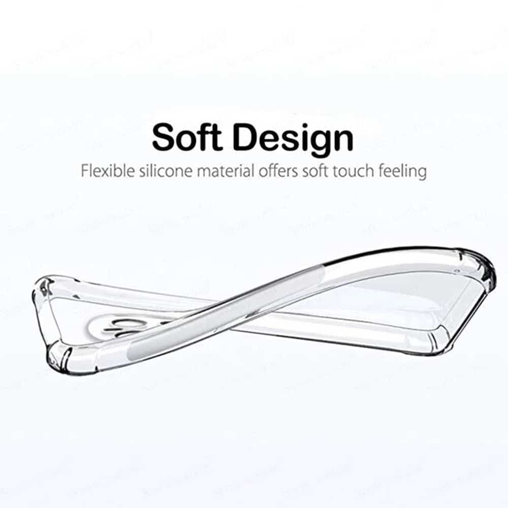 Techsuit Shockproof Clear Silicone - θήκη για Honor Magic7 Pro - Διάφανο 4