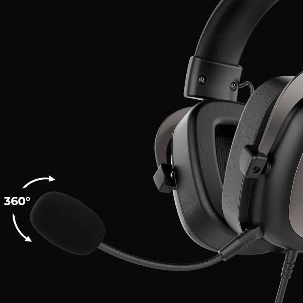 Havit - Gaming Headphones (h2002d) - Detachable Microphone, 53mm Speaker, Compatible With Ps4/xbox, Jack 3.5mm, 2m - Red 6