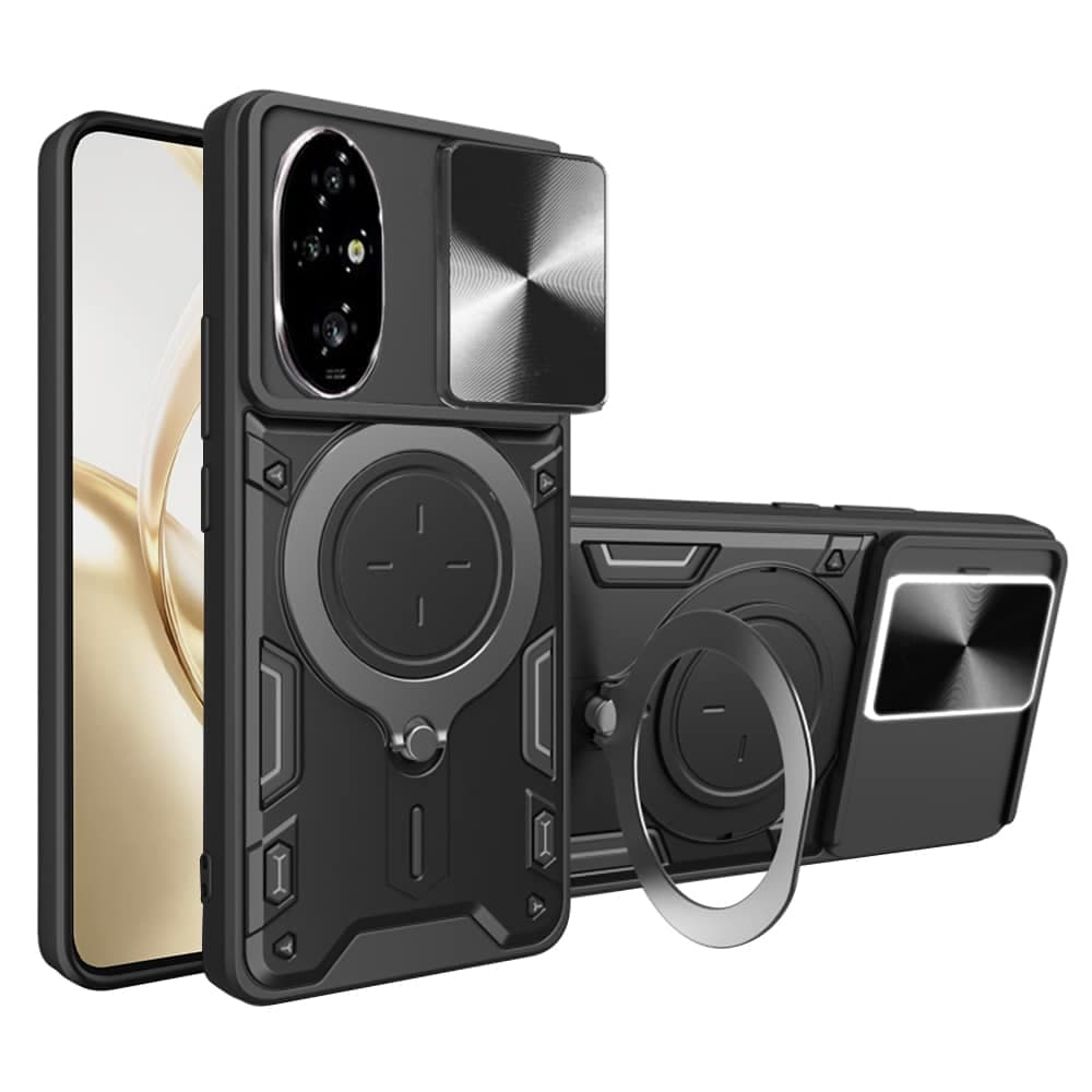 Techsuit CamGuard Pro - θήκη για Honor 200 Pro - Μαύρο