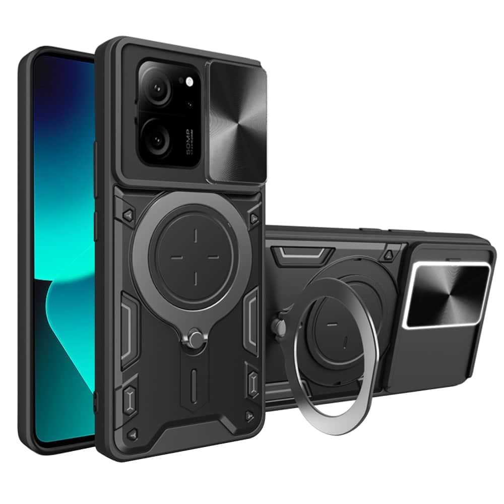 Techsuit CamGuard Pro - θήκη για Xiaomi 13T / Pro - Μαύρο