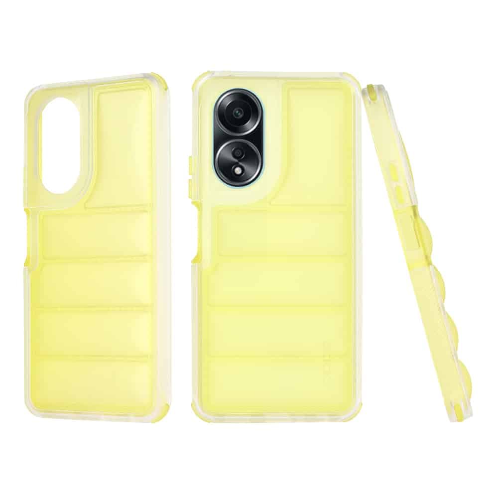 Techsuit Wave Shield - θήκη για Oppo A58 4G - Κίτρινο