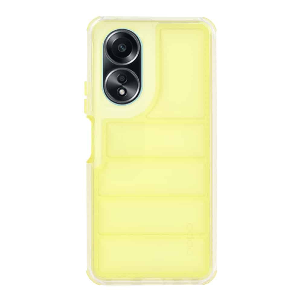 Techsuit Wave Shield - θήκη για Oppo A58 4G - Κίτρινο 3