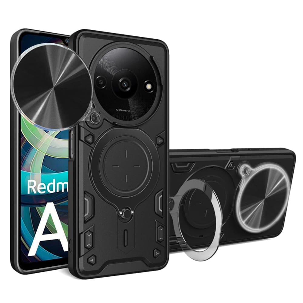 Techsuit CamGuard Pro - θήκη για Xiaomi Redmi A3 / A3x - Μαύρο