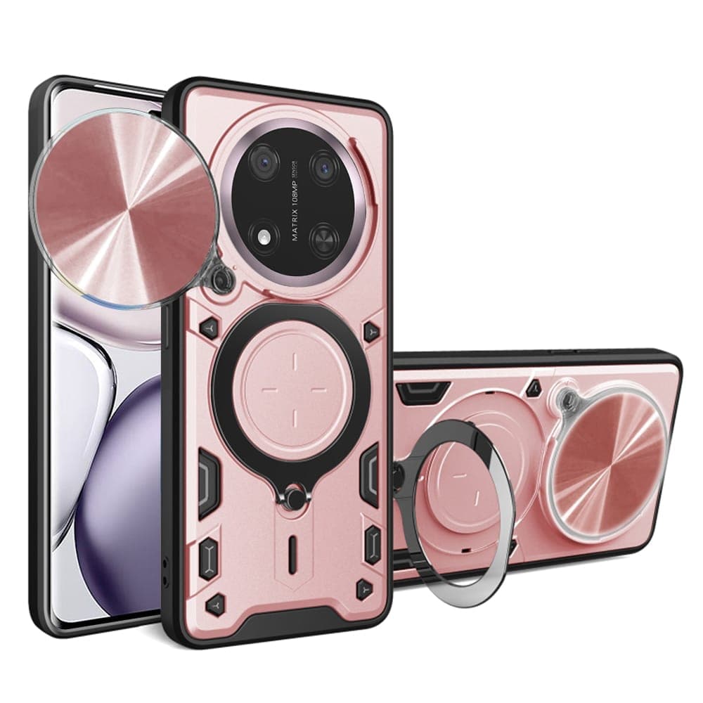 Techsuit CamGuard Pro - θήκη για Honor Magic7 Lite / X9c - Ροζ