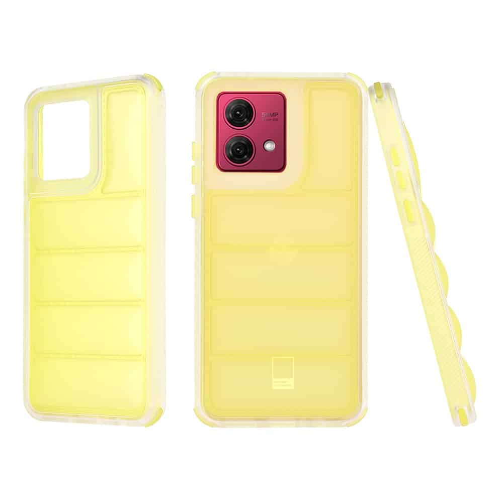 Techsuit Wave Shield - θήκη για Motorola Moto G84 - Κίτρινο