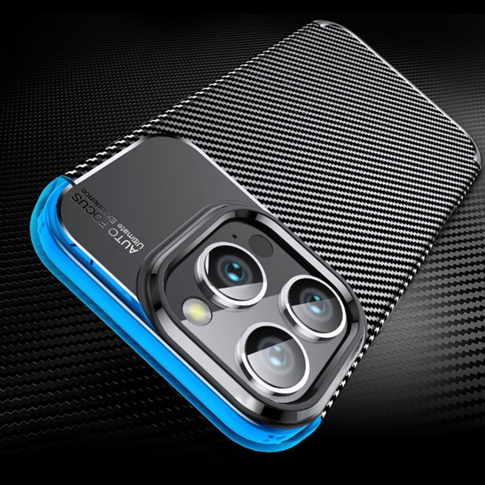 Techsuit CarbonFiber - θήκη για Oneplus 13R - Μαύρο 5