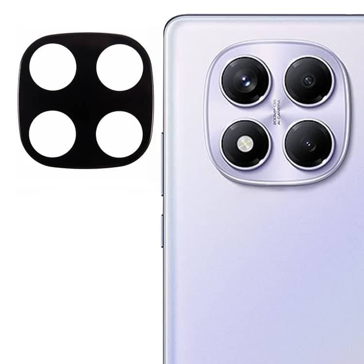 Techsuit - Full Camera Glass - Xiaomi Redmi Note 14 Pro 4G - Black
