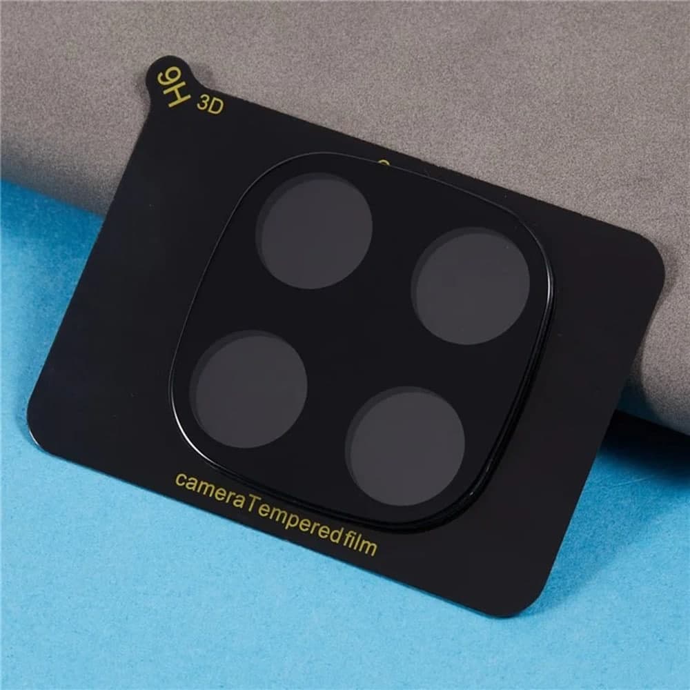Techsuit - Full Camera Glass - Xiaomi Redmi Note 14 Pro 4G - Black 3