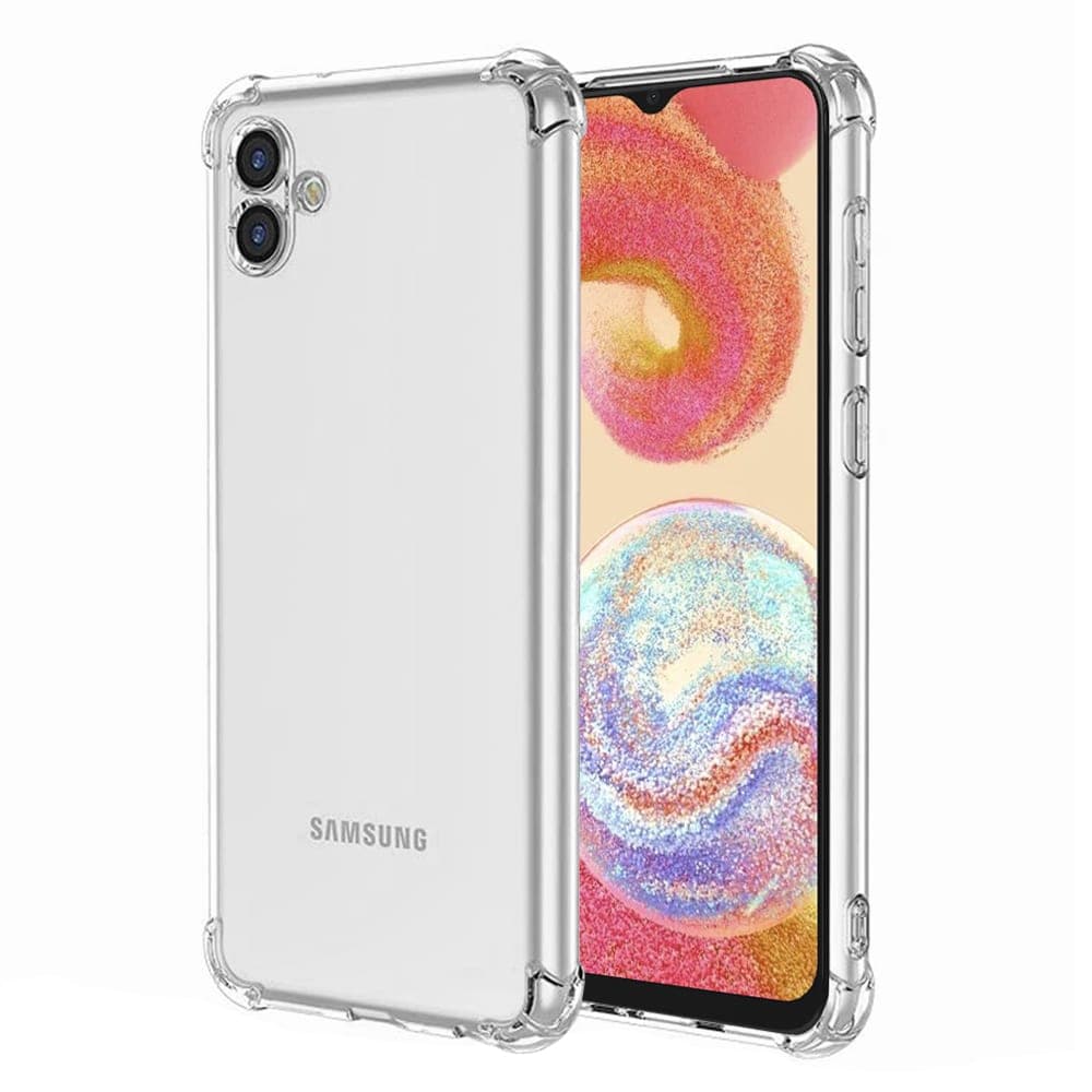 Techsuit Shockproof Clear Silicone - θήκη για Samsung Galaxy A04e - Διάφανο