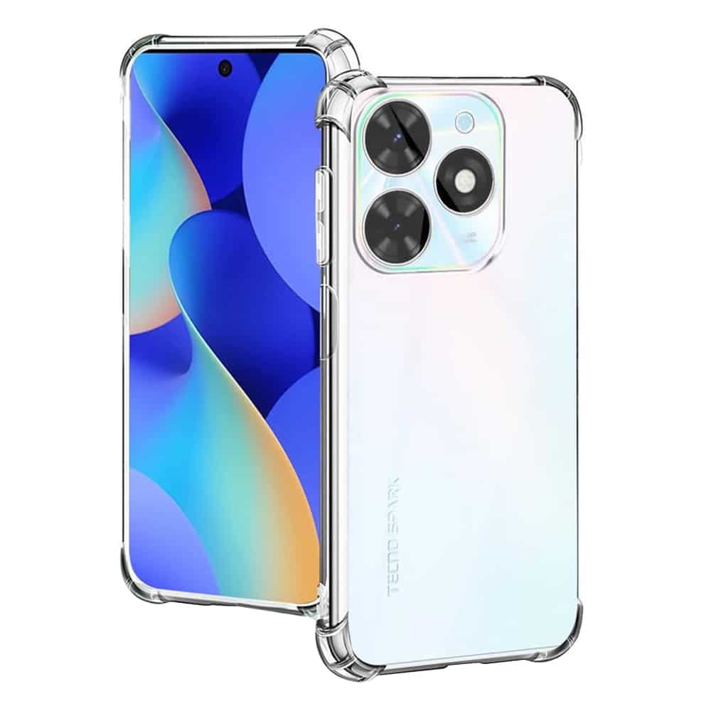 Techsuit Shockproof Clear Silicone - θήκη για Tecno Spark Go 2024 - Διάφανο