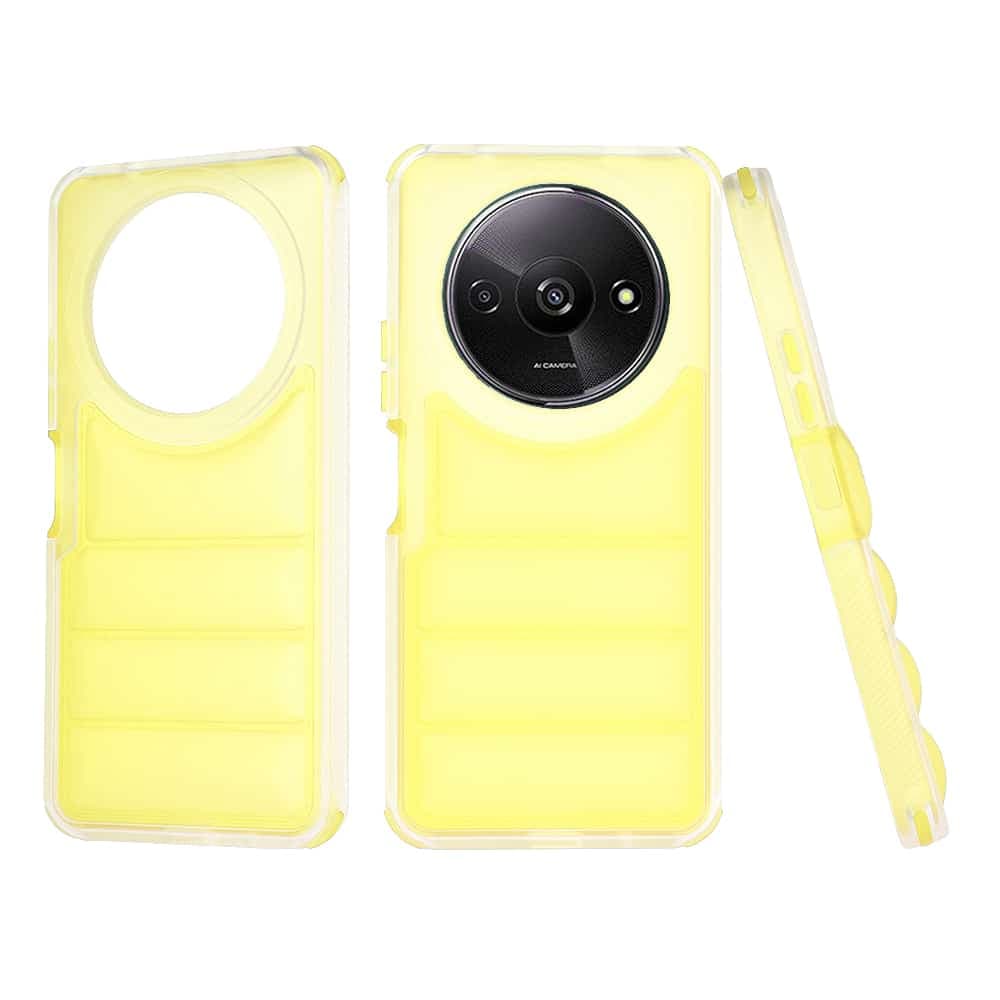 Techsuit Wave Shield - θήκη για Xiaomi Redmi A3 - Κίτρινο