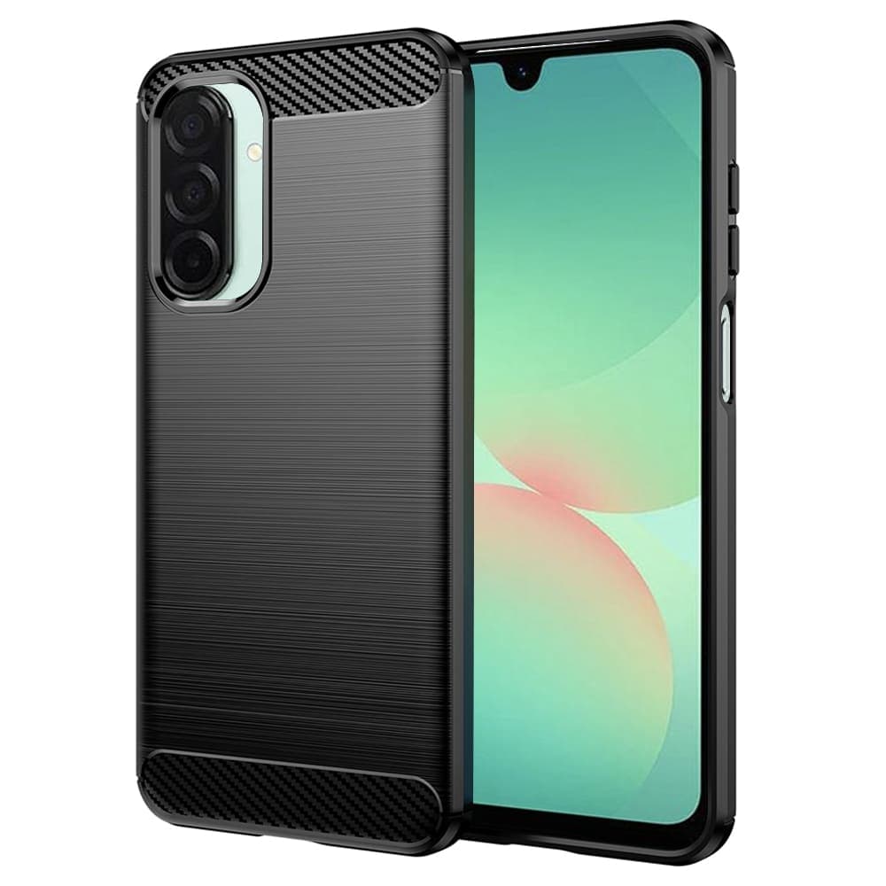 Techsuit Carbon Silicone - θήκη για Samsung Galaxy A26 - Μαύρο