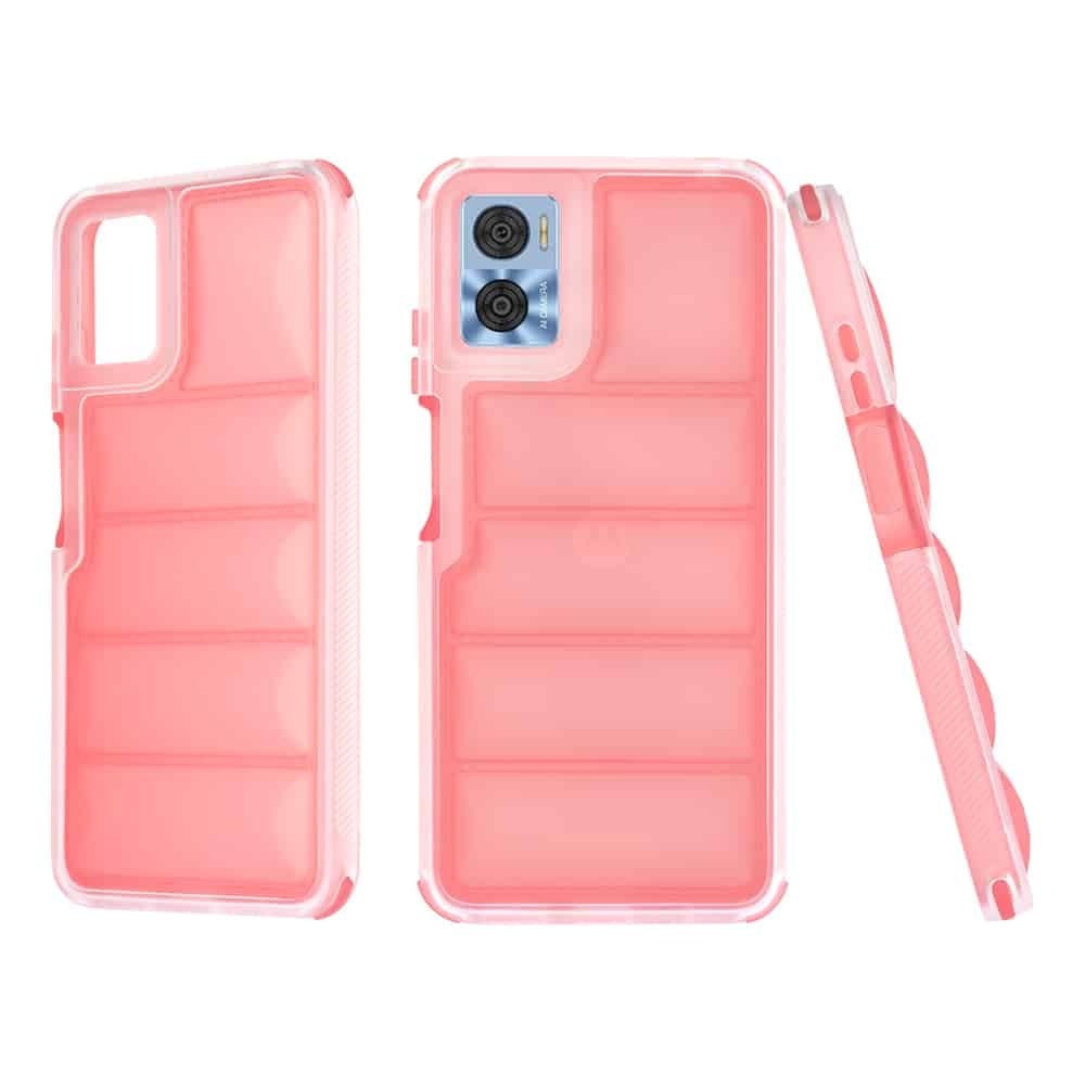 Techsuit Wave Shield - θήκη για Motorola Moto E22 / E22i - Κόκκινο