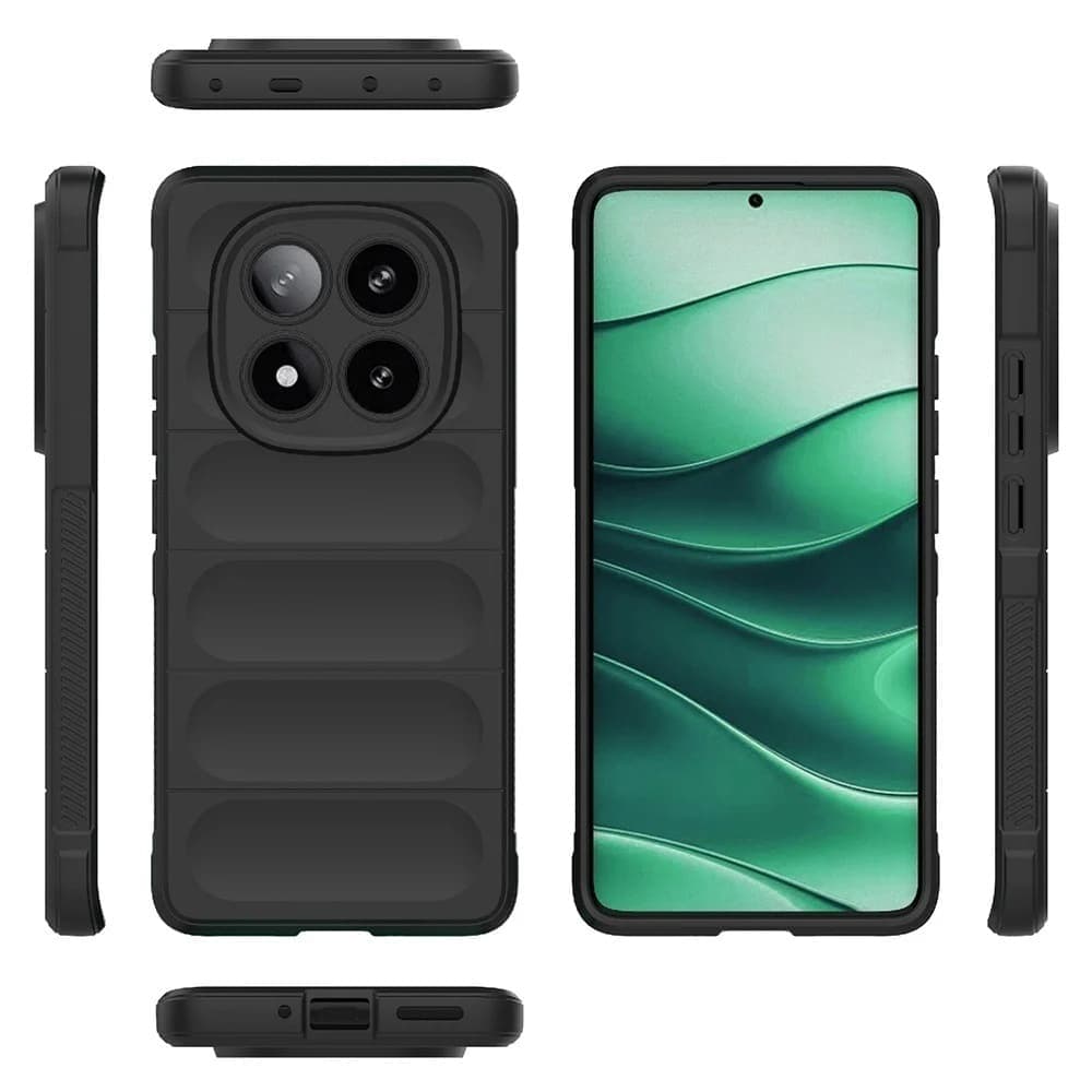 Techsuit Magic Shield - θήκη για Xiaomi Redmi Note 14 Pro - Μαύρο 2