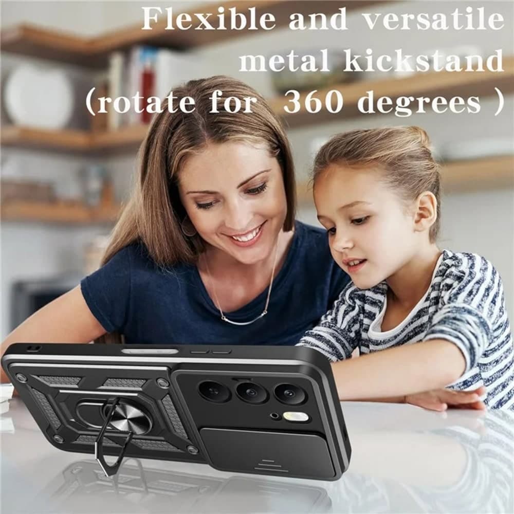 Techsuit CamShield Series - θήκη για Realme C75 / 14x - Μαύρο 5