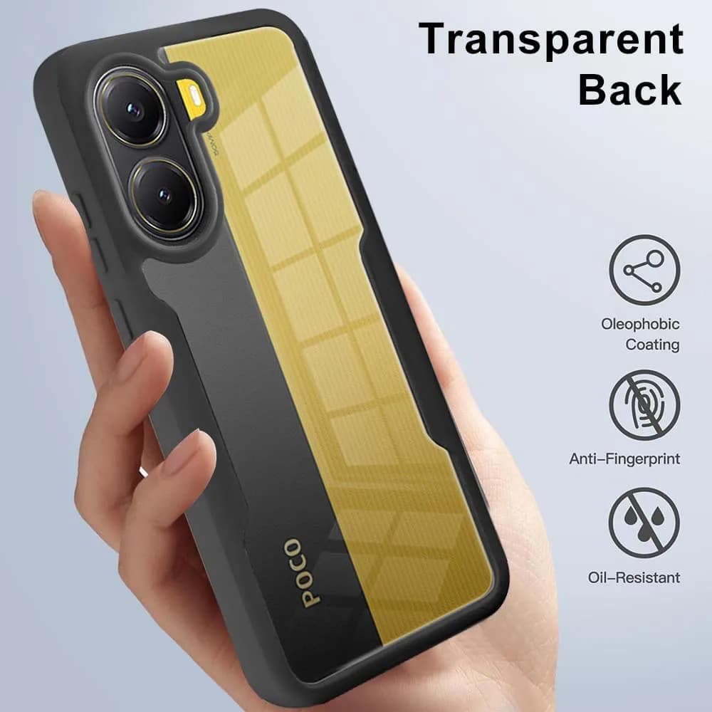 Techsuit ColorVerse 360 Series - θήκη για Xiaomi Poco X7 Pro - Διάφανο 2