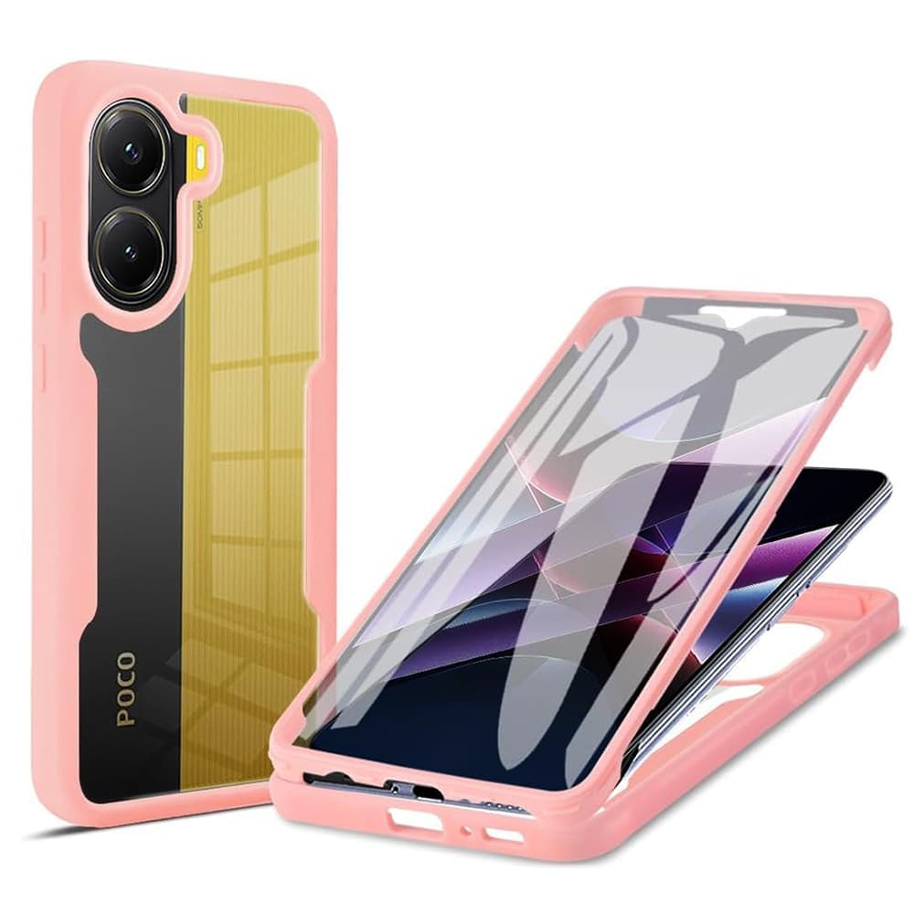Techsuit ColorVerse 360 Series - θήκη για Xiaomi Poco X7 Pro - Ροζ