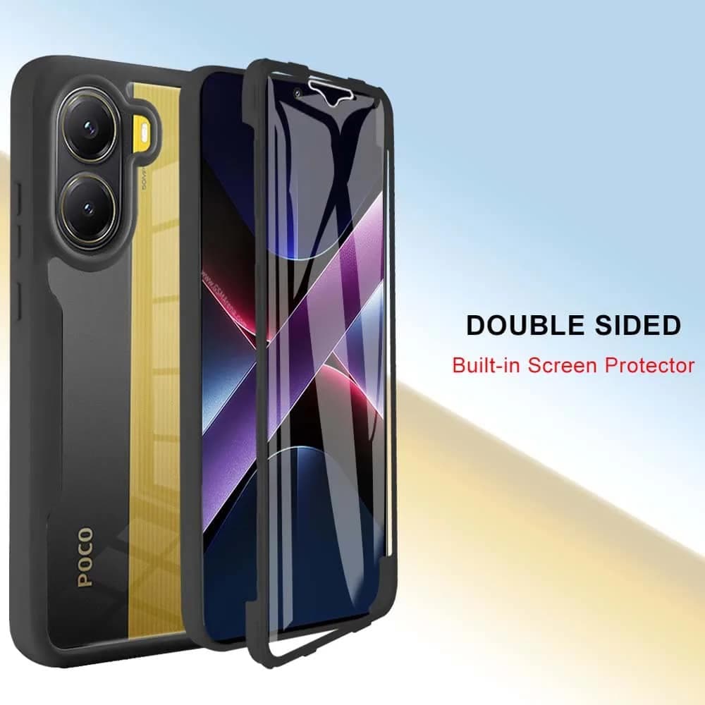 Techsuit ColorVerse 360 Series - θήκη για Xiaomi Poco X7 Pro - Ροζ 2