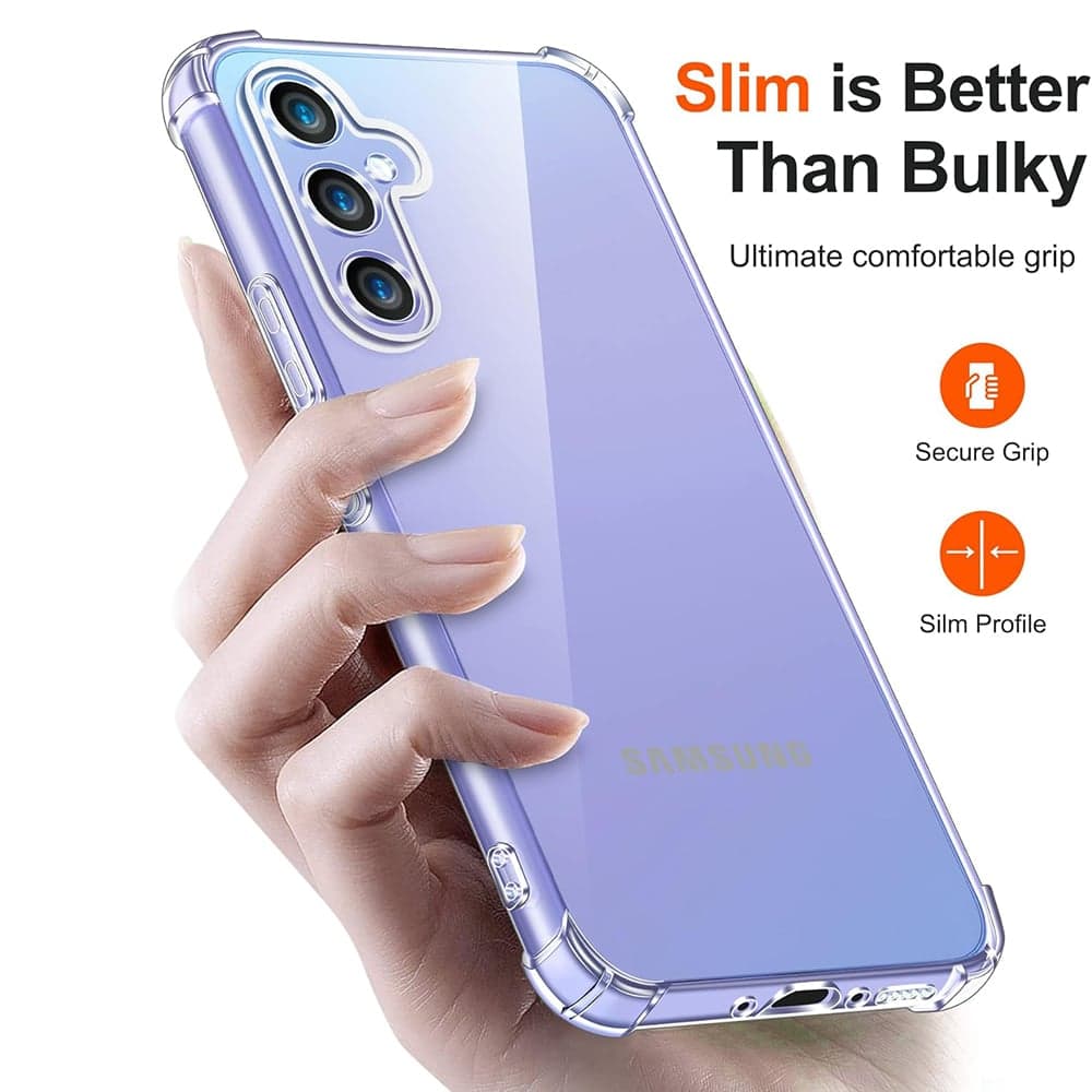 Techsuit Shockproof Clear Silicone - θήκη για Realme C75 - Διάφανο 5