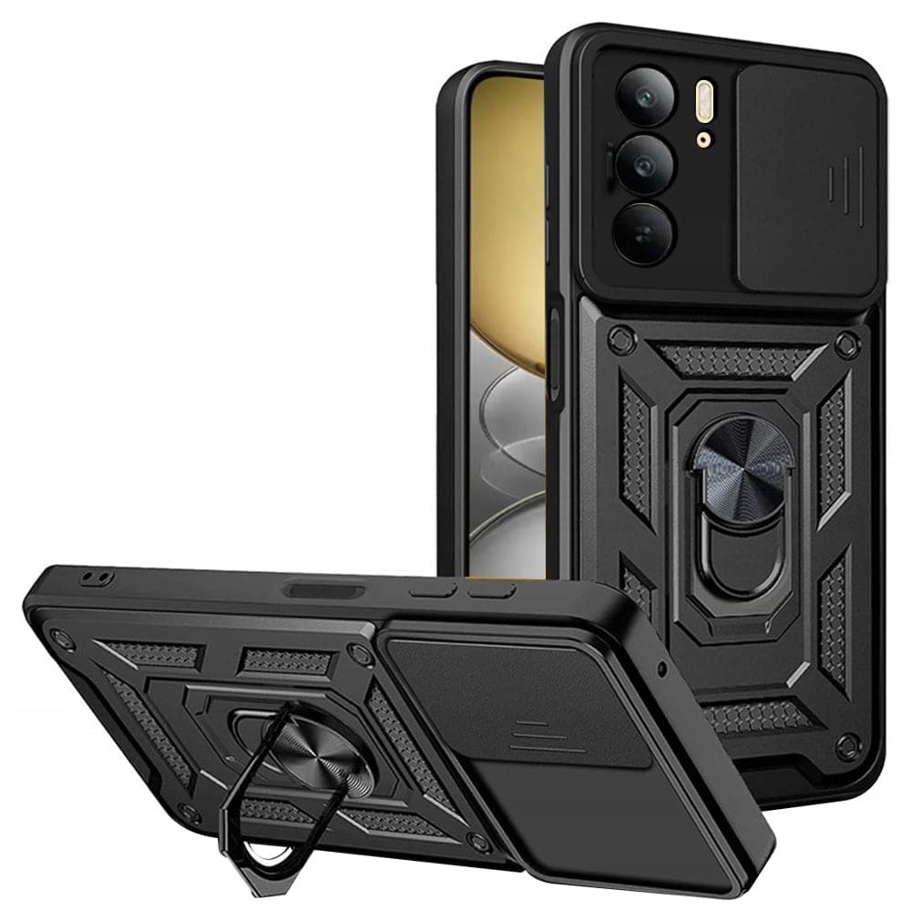 Techsuit CamShield Series - θήκη για Realme C75 / 14x - Μαύρο