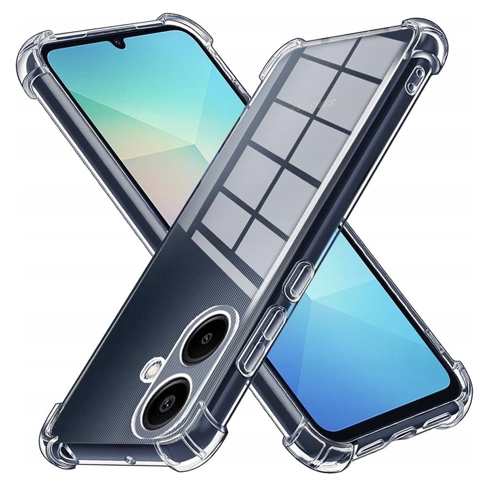 Techsuit Shockproof Clear Silicone - θήκη για Samsung Galaxy A06 - Διάφανο