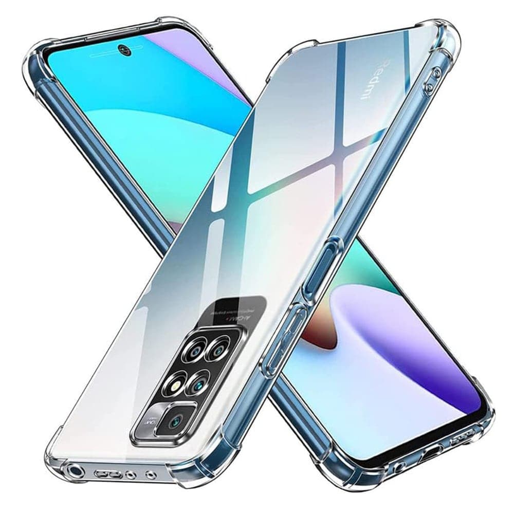 Techsuit Shockproof Clear Silicone - θήκη για Xiaomi Redmi 10 - Διάφανο