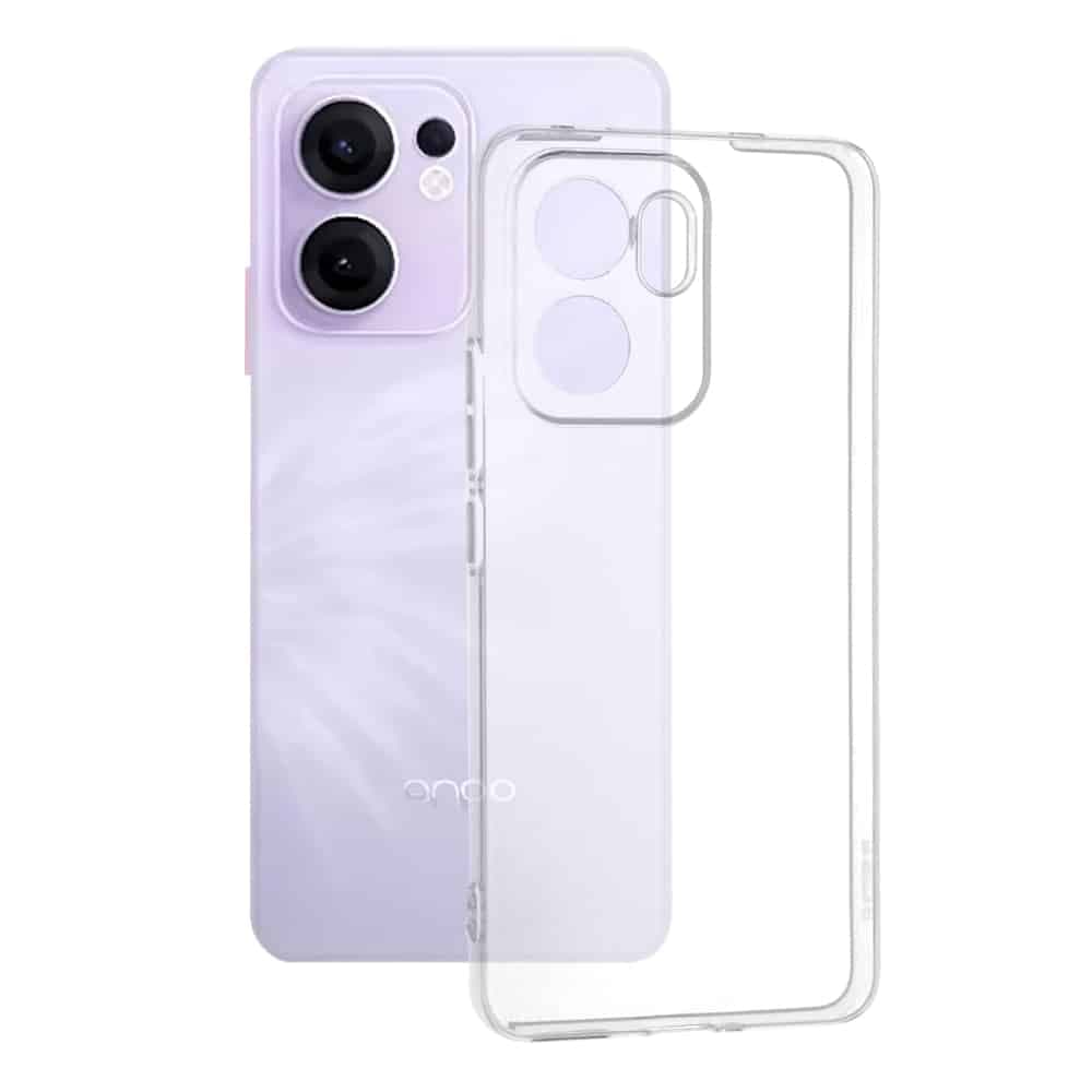 Techsuit Clear Silicone - θήκη για Oppo Reno13 F 4G - Διάφανο