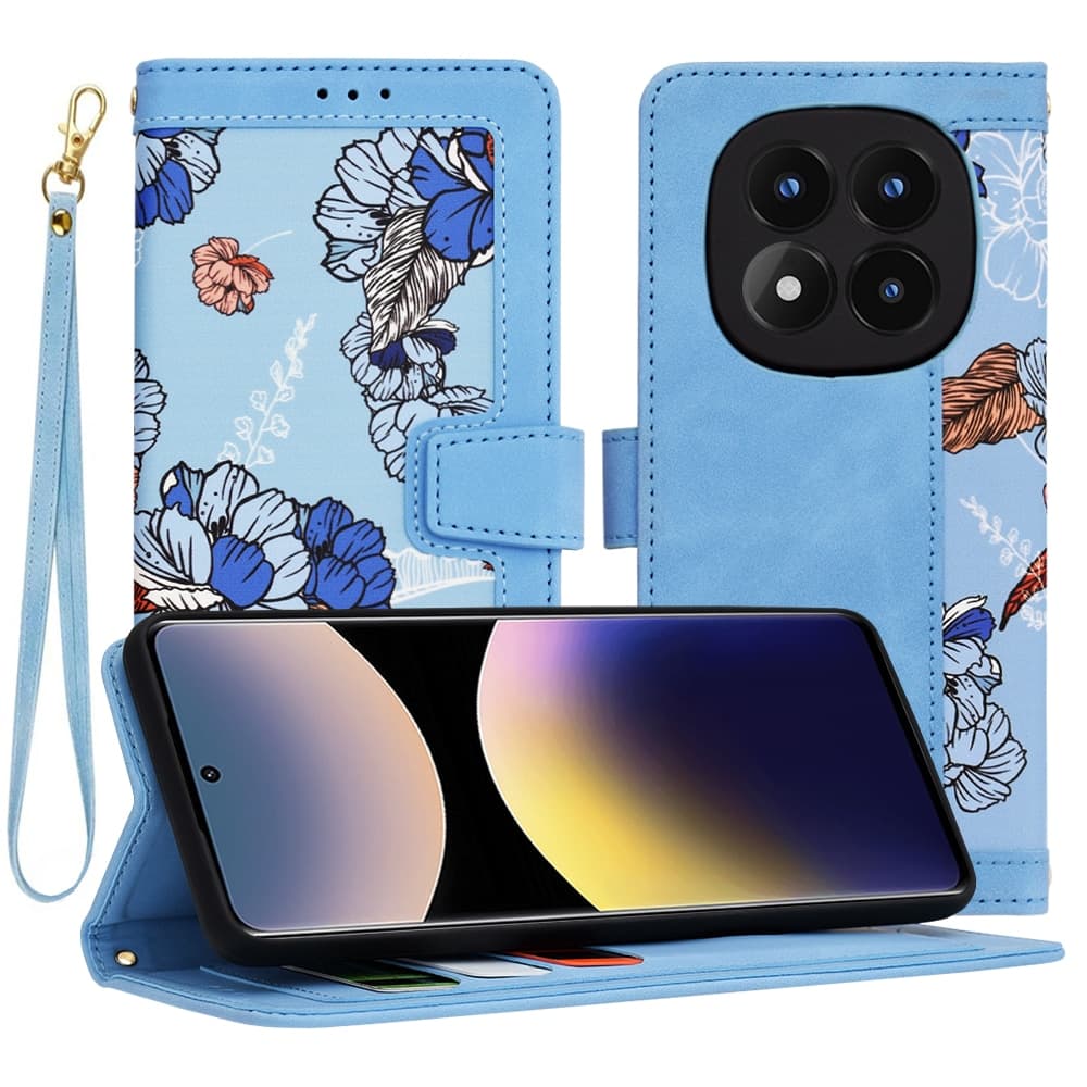 Techsuit FlipCraft - θήκη για Xiaomi Redmi Note 14 Pro+ 5G - Μπλε