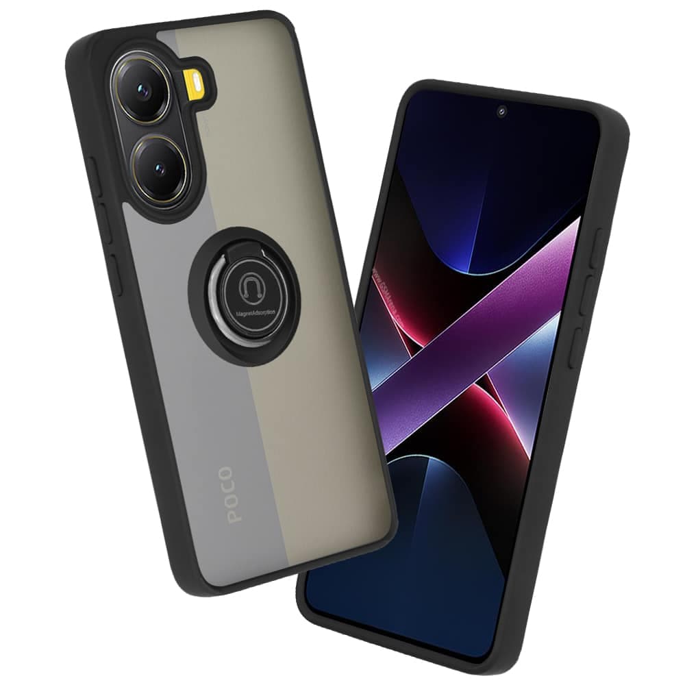 Techsuit Glinth - θήκη για Xiaomi Poco X7 Pro - Μαύρο