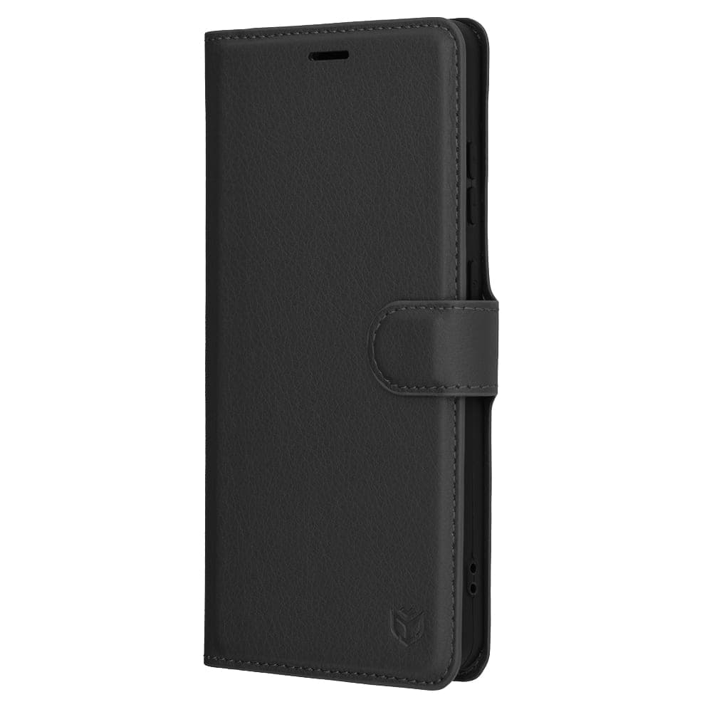 Techsuit Leather Folio - θήκη για Oneplus 13R - Μαύρο 4