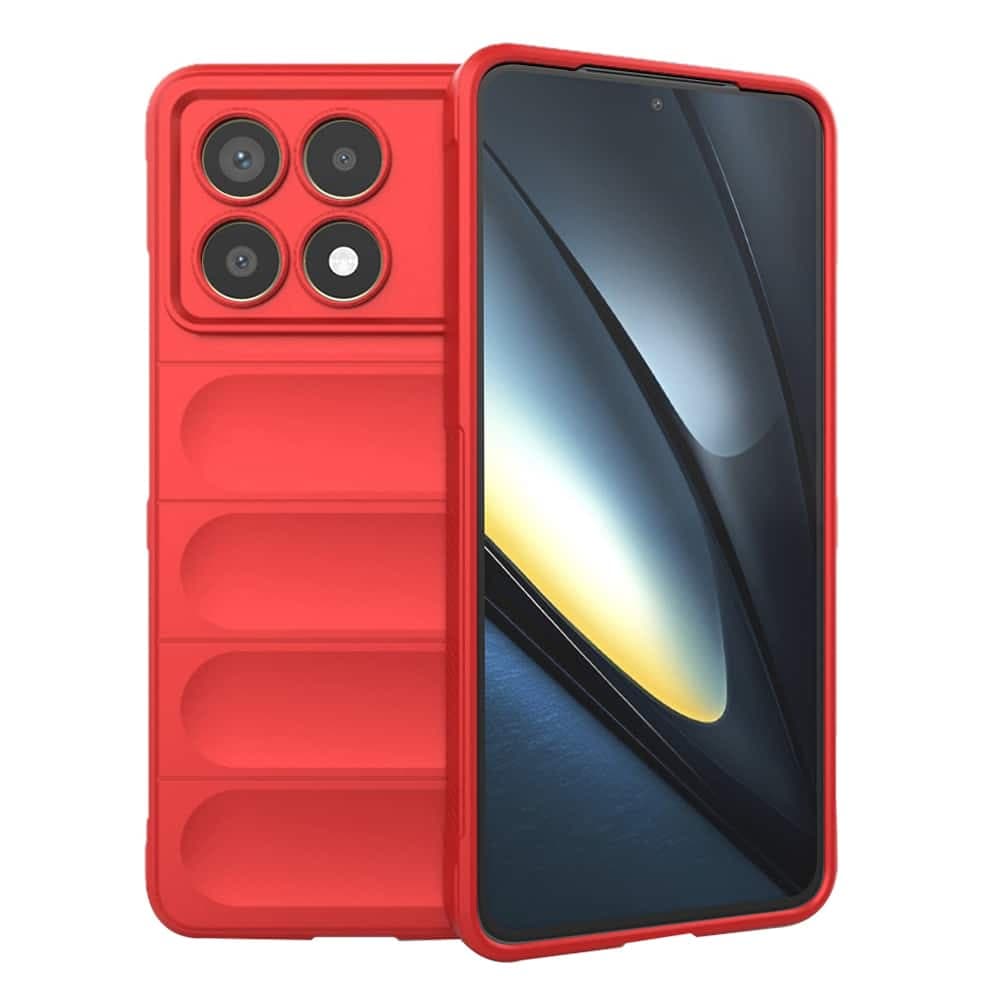 Techsuit Magic Shield - θήκη για Xiaomi Poco F6 Pro - Κόκκινο