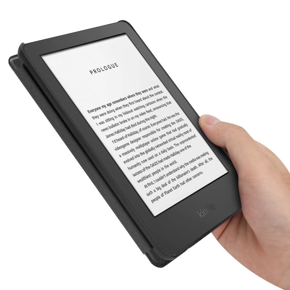 Techsuit - SmartCover - Kindle Paperwhite 6 (2024) / 6 Signature Edition (2024) / Colorsoft Signature Edition (2024) - Μαύρο 2