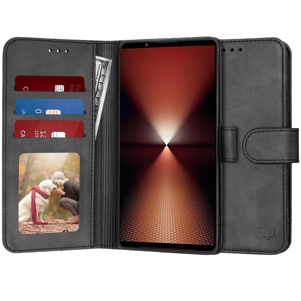 Techsuit Diary Book - θήκη για Sony Xperia 1 VI - Μαύρο