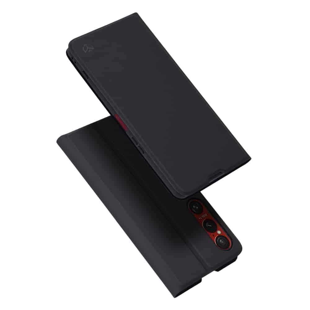 Techsuit Magskin Book - θήκη για Sony Xperia 1 VI - Μαύρο