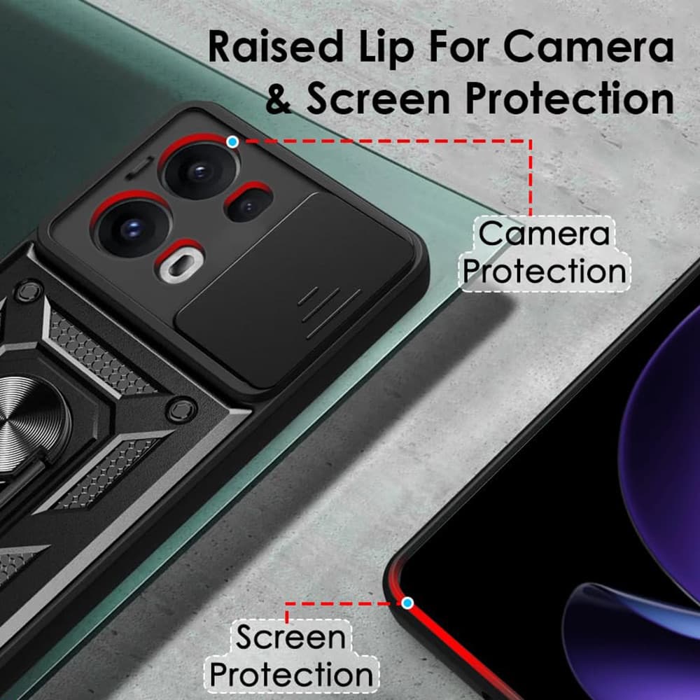 Techsuit CamShield Series - θήκη για Oppo Reno13 Pro - Μπλε 5