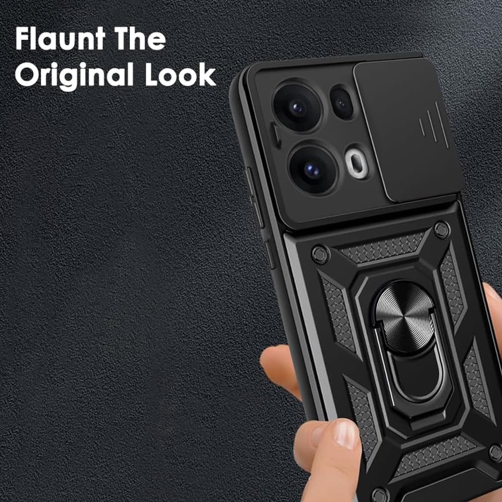 Techsuit CamShield Series - θήκη για Oppo Reno13 Pro - Μαύρο 6