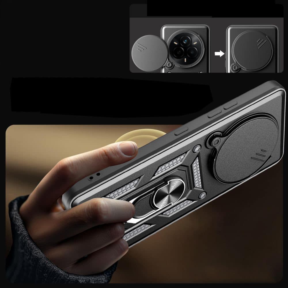 Techsuit CamShield Series - θήκη για Realme 14 Pro - Μαύρο 5
