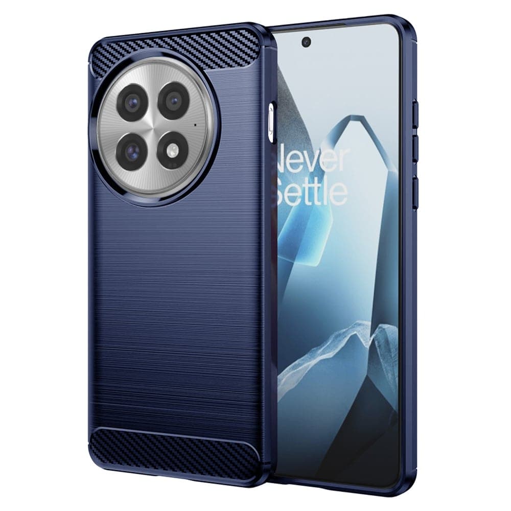 Techsuit Carbon Silicone - θήκη για Oneplus 13 - Μπλε