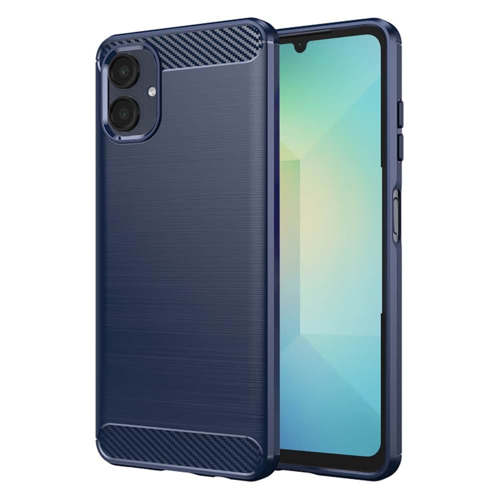 Techsuit Carbon Silicone - θήκη για Samsung Galaxy A06 - Μπλε
