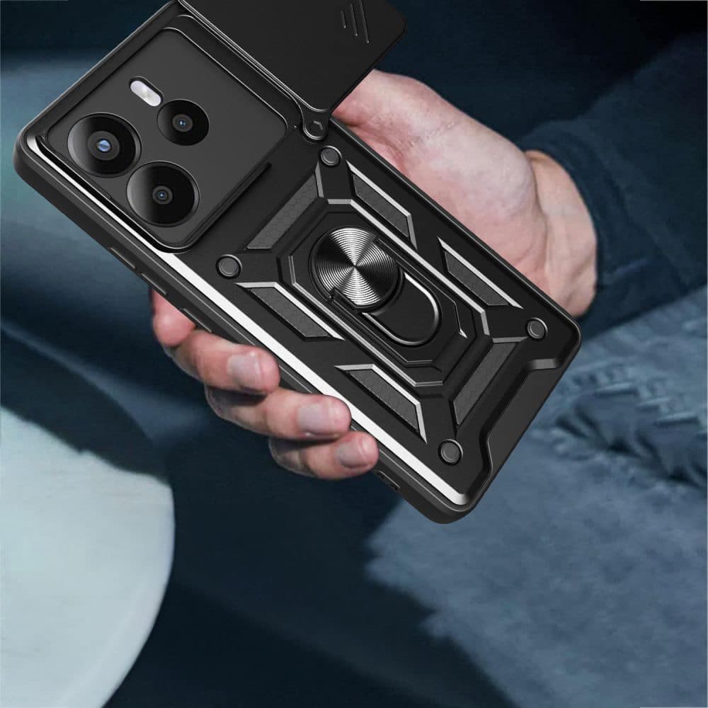 Techsuit CamShield Series - θήκη για Xiaomi Redmi Note 14 4G - Μαύρο 6