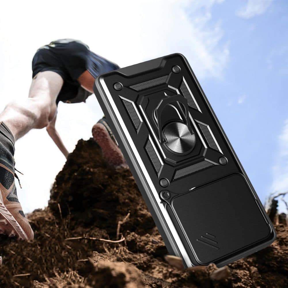 Techsuit CamShield Series - θήκη για Xiaomi Redmi Note 14 4G - Μαύρο 4